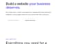 create HTML website page